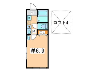 クイ－ンシップ横須賀中央Ⅱの物件間取画像